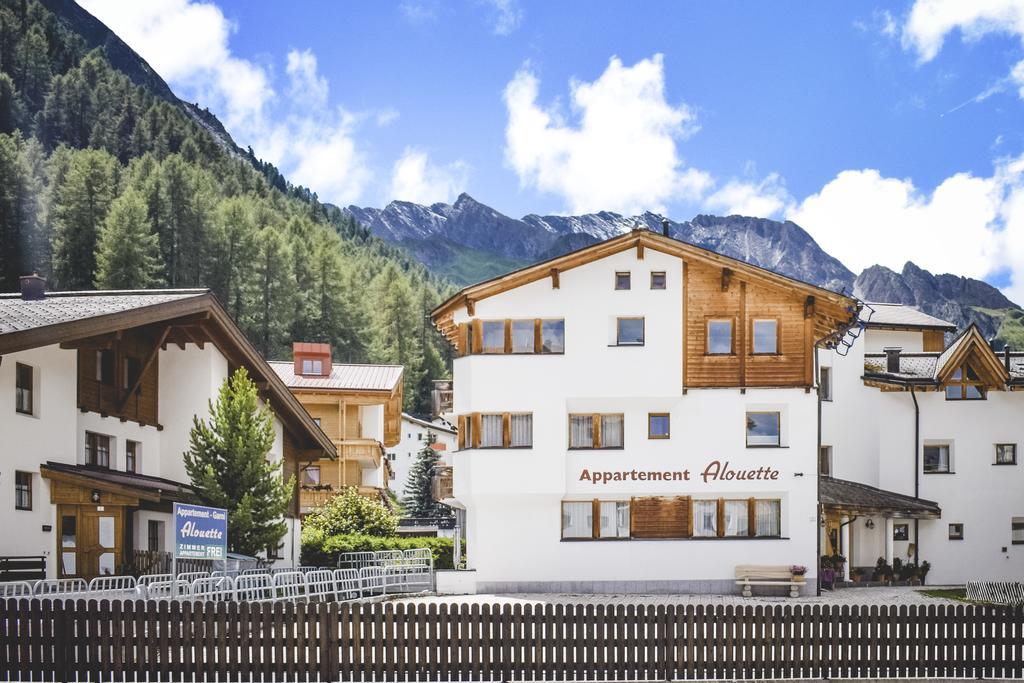 Apartment Alouette Samnaun Bagian luar foto